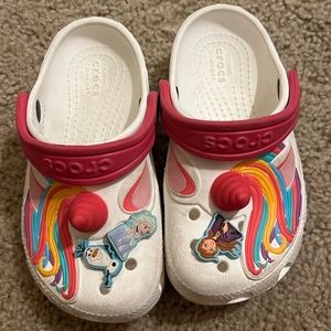 Unicorn crocs